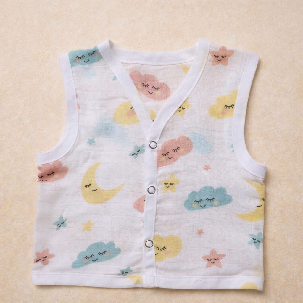 Muslin Jabla (Button)