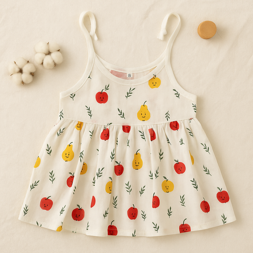 Muslin Frock Frill (Knot)