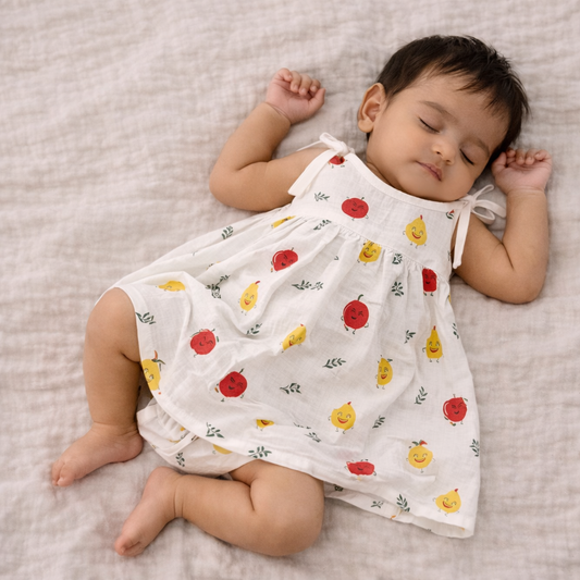 Muslin Frock Frill (Knot)