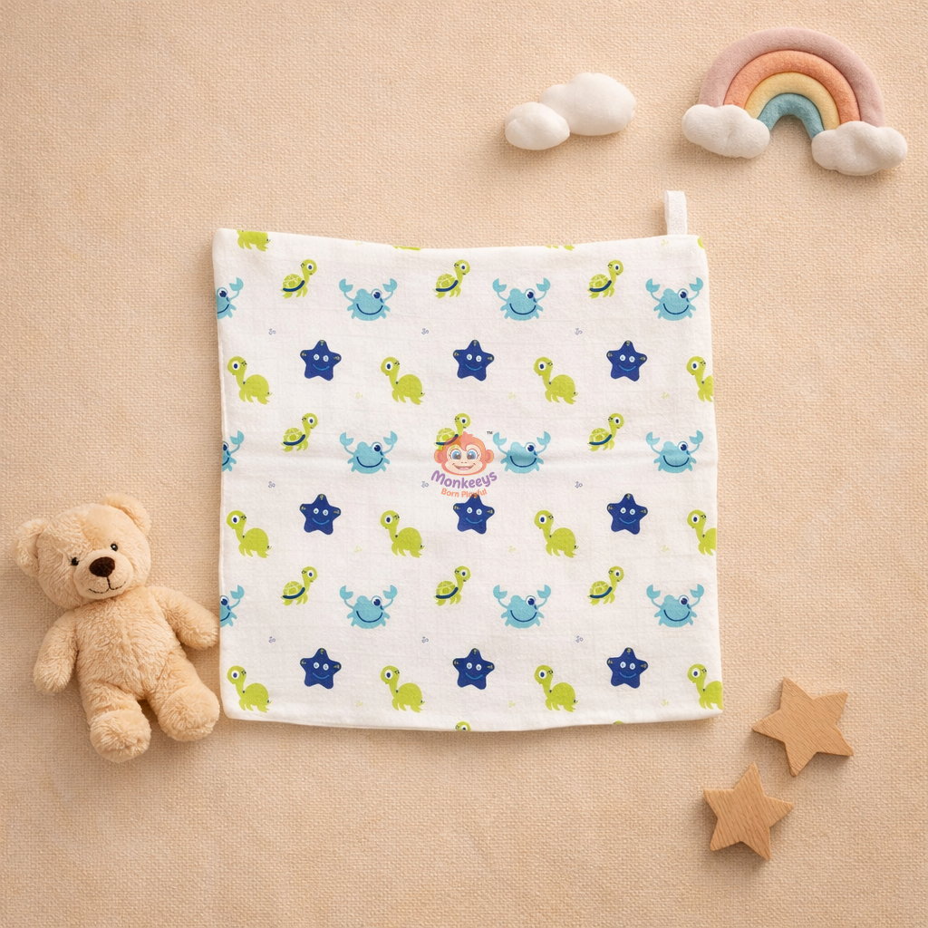Muslin Wipes (3-layer)